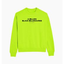 Load image into Gallery viewer, Forbes Black Sweatshirt - NEONS