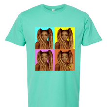 Load image into Gallery viewer, Cocoa Warhol Tee in Teal