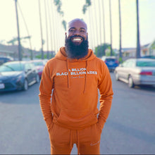 Load image into Gallery viewer, Forbes Black Sweat Suit (Pumpkin)