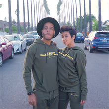 Load image into Gallery viewer, Forbes Black Sweat Suit (Army Green)