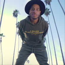 Load image into Gallery viewer, Forbes Black Sweat Suit (Army Green)