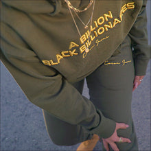 Load image into Gallery viewer, Forbes Black Sweat Suit (Army Green)