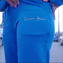 Load image into Gallery viewer, Forbes Black Sweat Suit (Royal Blue)