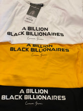 Load image into Gallery viewer, Forbes Black Tee in White