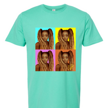 Load image into Gallery viewer, Cocoa Warhol Tee in Teal
