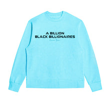 Load image into Gallery viewer, Forbes Black Sweatshirt - Teal
