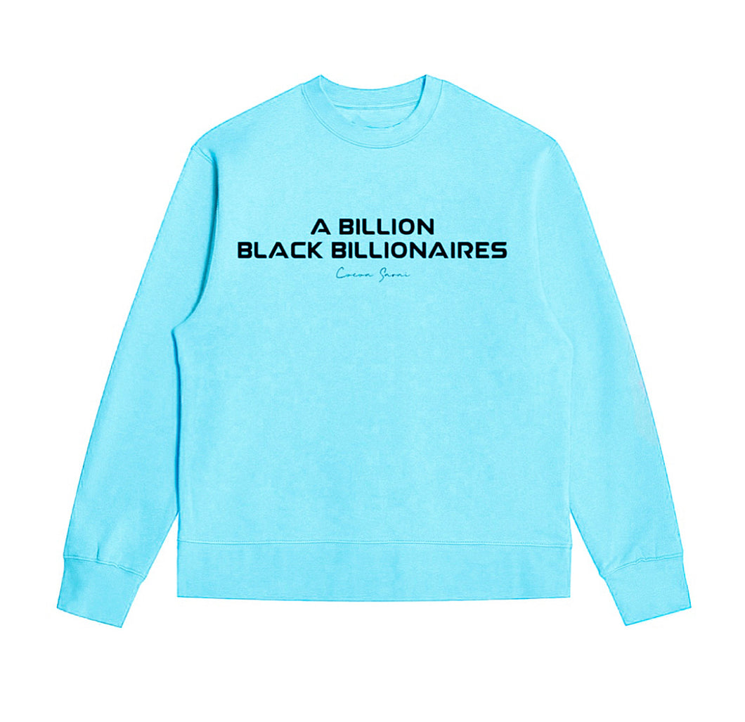 Forbes Black Sweatshirt - Teal