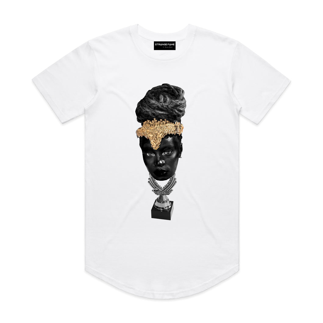 Nzinga Tee in Chalk