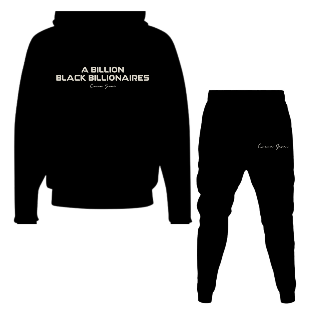 Forbes Black Sweat Suit (Black)