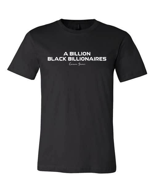 Forbes Black Tee in Black